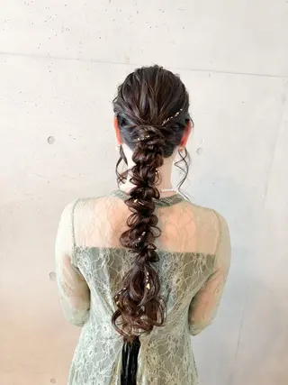 ヘアアレンジ Sheen .のヘアスタイル