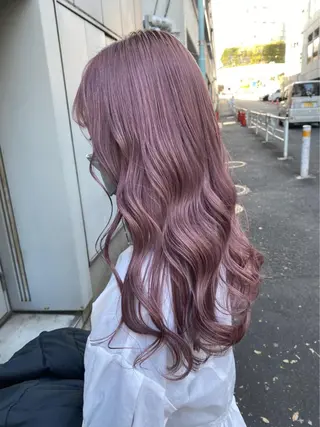 ロング ウルフカットマスター みつきのヘアスタイル