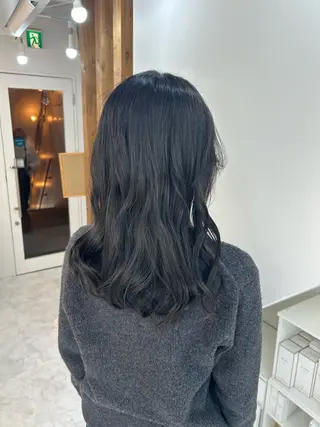 セミロング Ryuto 天王寺のヘアスタイル