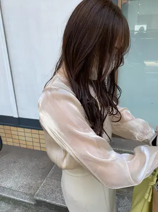 ロング 小林 朋花のヘアスタイル