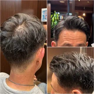 ショート メンズ 根尾 海咲のヘアスタイル