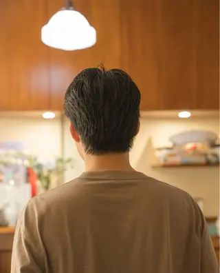 ショート カラー パーマ メンズ 🔗メンズサロン🔗 Kieのヘアスタイル