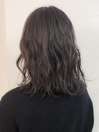 セミロング カラー fit /HONOKAのヘアスタイル