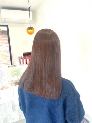 ミディアム カラー イロアイヘアー Renのヘアスタイル