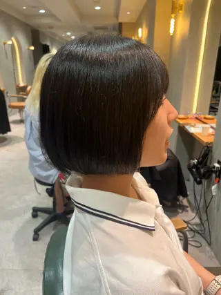 ショート 安岡 稜太のヘアスタイル