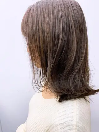 ミディアム 縮毛矯正×髪質改善 店長　DAITOのヘアスタイル