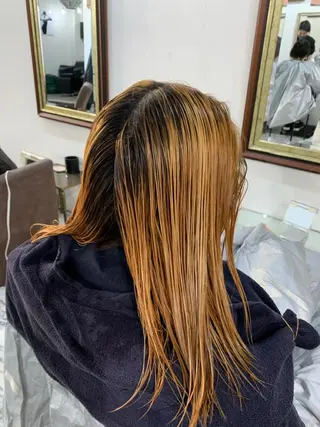 ロング エクステ（レミー毛） NINEのヘアスタイル