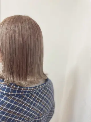 ミディアム カラー 💛🤍U too e’s 鎌倉🧸のヘアスタイル