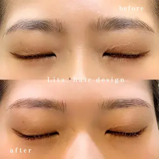 アイブロウ 【Lita.】 mikiのマツエク・マツパデザイン