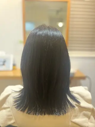 ミディアム カラー 武田 綺音のヘアスタイル