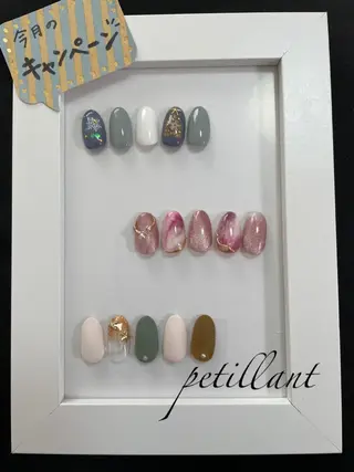 ネイル nail salon petillantのネイルデザイン