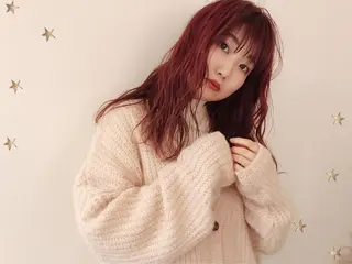 セミロング カラー salon AKIRA所属・市川 千夏のヘアスタイル