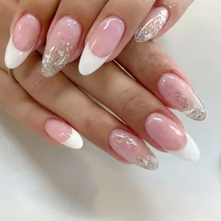 ロング ネイル 下妻ネイルサロン/ 持ちの良いネイルのネイルデザイン