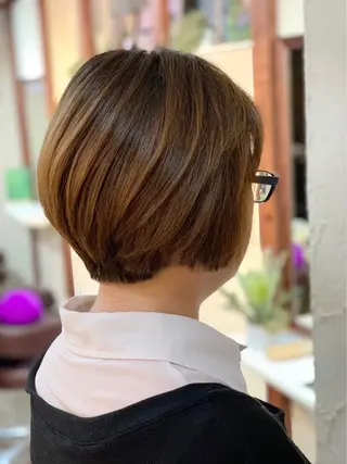 ショート 貝沼 直のヘアスタイル