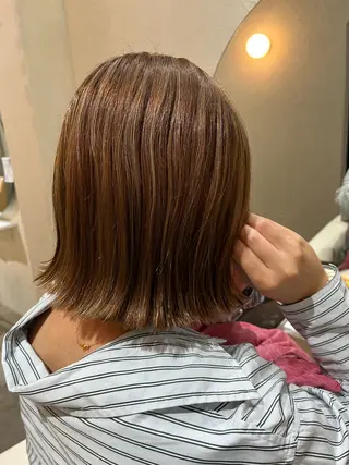 ショート カラー ハイトーンカラー🩵 耳ツボジュエリー👂のその他イメージ