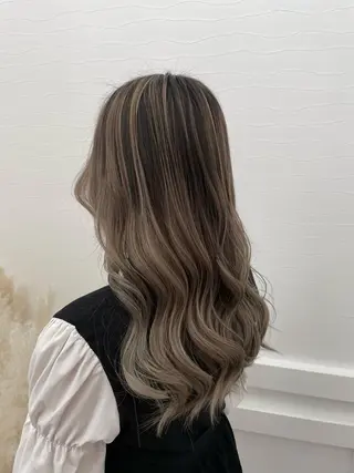 ロング カラー Mintleaf 💛MAYUKOのヘアスタイル