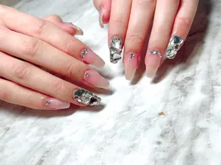 ネイル BLUE【ブルー】所属・NARUMI HYODOのネイルデザイン