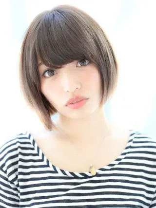 ショート ミディアム カラー 内藤 達也のヘアスタイル