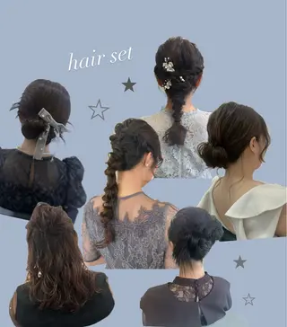 ヘアアレンジ 個室サロン🌼万希 ヘアケア/ヘッドスパのヘアスタイル