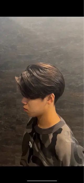 ショート カラー パーマ メンズ メンズ特化 👑YUTAのヘアスタイル
