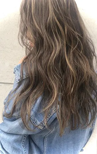 セミロング カラー Seventh Senseのヘアスタイル