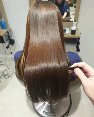 ロング 🌸銀座一丁目/美髪 矯正🌸山田 隆介のヘアスタイル