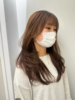ロング 韓国ヘアメンズ・レデ ィース特化ミクのヘアスタイル