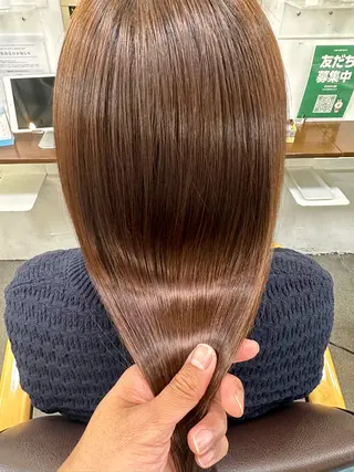 ロング 【髪質改善】に特化 オリーブオイルクラブのヘアスタイル