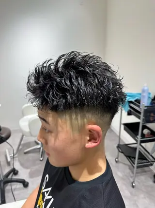 パーマ メンズ メンズ専門美容師／ メンズパーマ／森口のヘアスタイル