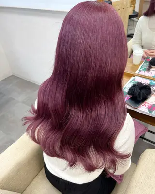 ロング たかはし るなのヘアスタイル