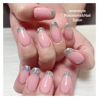 ミディアム ネイル 👑enen style👑のネイルデザイン