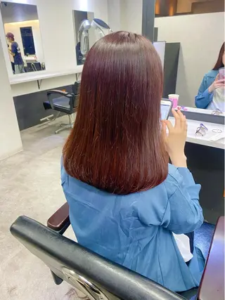 カラー 中富 🍪みなのヘアスタイル