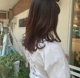 ロング カラー stylist店長 岡本真依のヘアスタイル