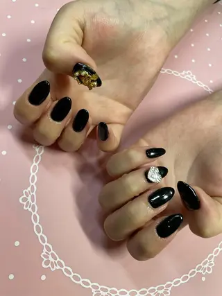 ミディアム ネイル 《LB》ラブリエ Nail&eyeのマツエク・マツパデザイン