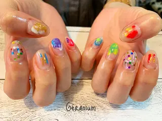 ネイル GéRanium Harukaのネイルデザイン