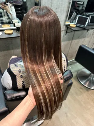 ロング エクステ🌟カラー 🌟エリア最安値🌟のヘアスタイル