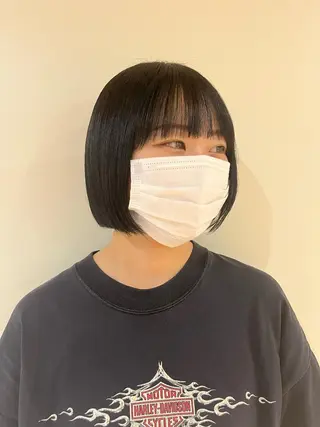 ショート 🇰🇷柔らか透明感 ／Miho🫧のヘアスタイル