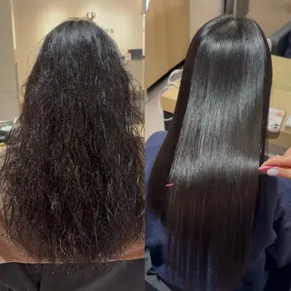 ロング 加藤 麻夢のヘアスタイル