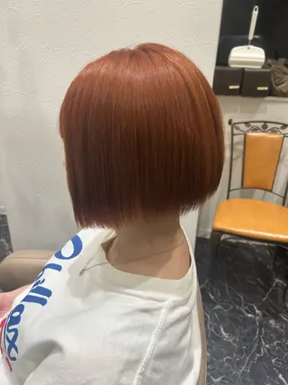 ショート カラー パーマ 💍美髪矯正💍 髪質改善・店長 伊藤のヘアスタイル