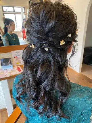 ヘアアレンジ 井上 歩美のヘアスタイル