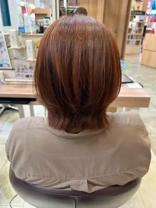 ミディアム カラー 坂爪 智哉のヘアスタイル