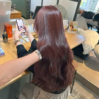 ロング メンズ縮毛矯正 ニュアンスパーマのヘアスタイル