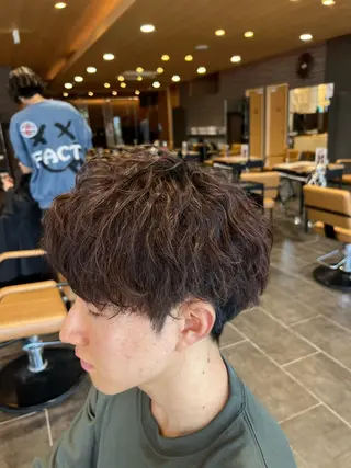 パーマ メンズ ツヤ髪の匠/髪質改善 山本晃太のヘアスタイル