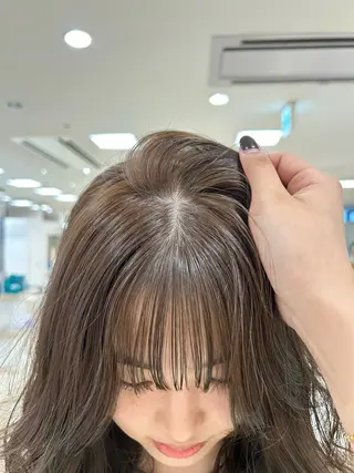 ロング カラー ヘアアレンジ/ベー ジュchiakiのヘアスタイル