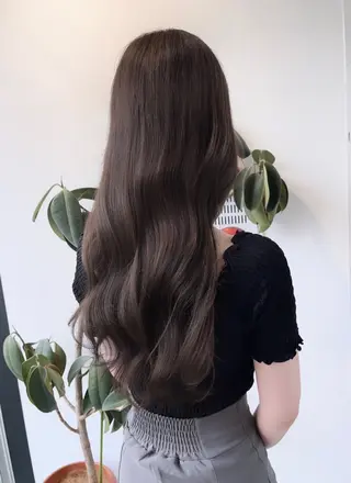 セミロング カラー 🌫️大人韓国ヘア 🌫️naoyaのヘアスタイル