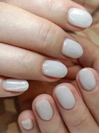 ネイル 深爪矯正/爪育成ケア manie nailのネイルデザイン