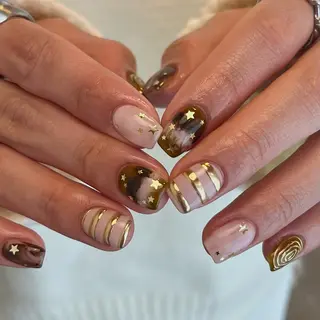 ネイル aiu  ｱｲﾕｰ ちひろのネイルデザイン