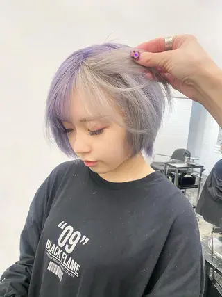 ショート サイレント美容師 アイリィのヘアスタイル