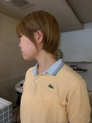 ショート 今泉/kai🐇ボブ 似合わせカットのヘアスタイル