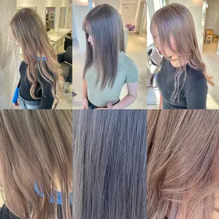 セミロング 🎗副店長/井上 竜 ブリーチ指名No.1のヘアスタイル